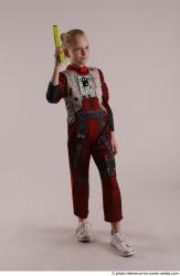 DENISA PILOT STANDING POSE WITH GUN 5